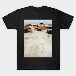 One Chicken in Dry North African Countryside T-Shirt
